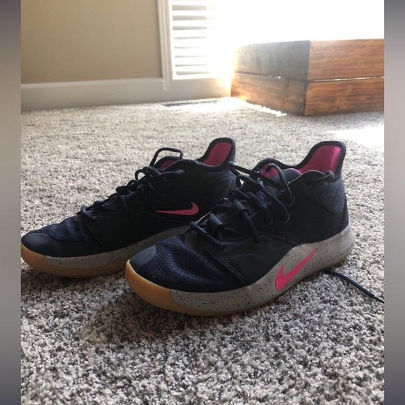 Pg3 obsidian pink blast basketball shoes - Picture 1 of 2